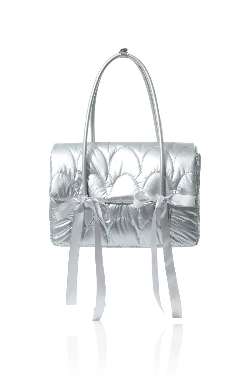 PAPIU LARGE BAG SILVER 【20%OFF】